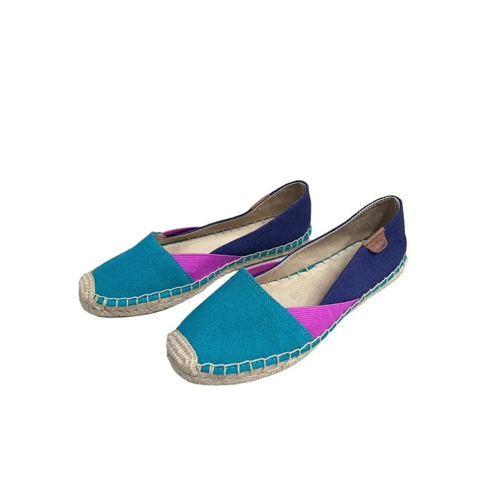 Sperry Multicolor Color‎ Block Espadrilles Size 7